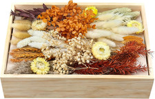 DIY Dried Flower Set, Bulk Dried Flowers Bouquet, Dried Flower Vase Arrangement,