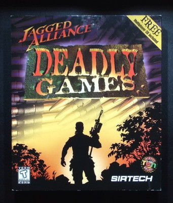 Jagged Alliance: Deadly Games - BIG BOX - (PC, 1996)