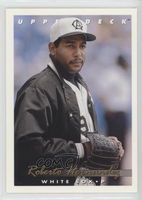 1993 Upper Deck Gold Hologram Roberto Hernandez #352 fm0