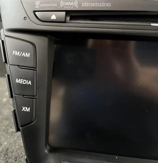 Hyundai Veloster AM-FM 2012-2015 radio CD navegación GPS receptor Bluetooth OEM Foto 2 de 4