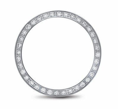 .60CT BEAD SET NATURAL DIAMOND BEZEL S.STEEL FOR ROLEX 24MM 76030 76080 76094