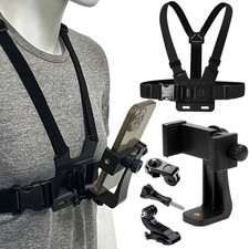 Universal Chest Strap Mount for Phone, GoPro, DJI Action Cam
