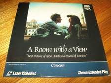 A ROOM WITH A VIEW Laserdisc LD VERY GOOD CONDITION GREAT FILM 