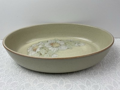 Denby Daybreak große ovale Ofen-/Backform sehr guter Zustand 28,5 cm x 21,5 cm
