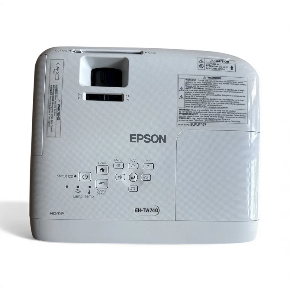 Epson EH-TW740 Full HD 3LCD Beamer 3.300 ANSI 16.000:1 | MwSt ausweisbar - Bild 4 von 4