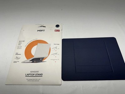 MOFT Laptop Stand Adhesive MacBook Riser 2 Angles Navy Blue 11 -16  Foldable 
