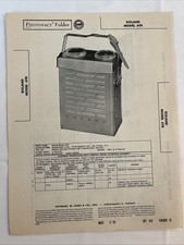 Vintage Sams Photofact Schematic 2-1957 ROLAND MODEL 6TR