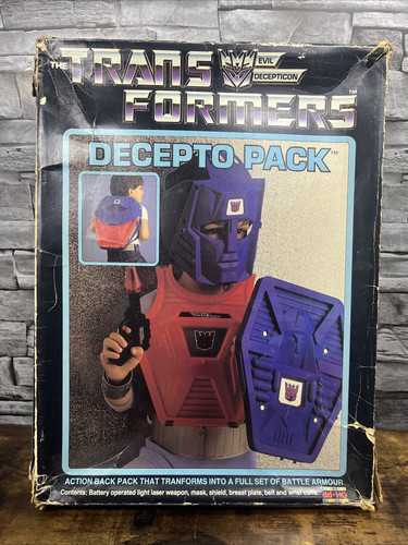 Transformers G1 Decpto Pack 1984 Dress Up 100% Complete Working Gun Dekker Toys - Picture 2 of 20