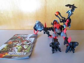 Lego Hero Factory 2192 Drilldozer w/Ball & Manual Complete