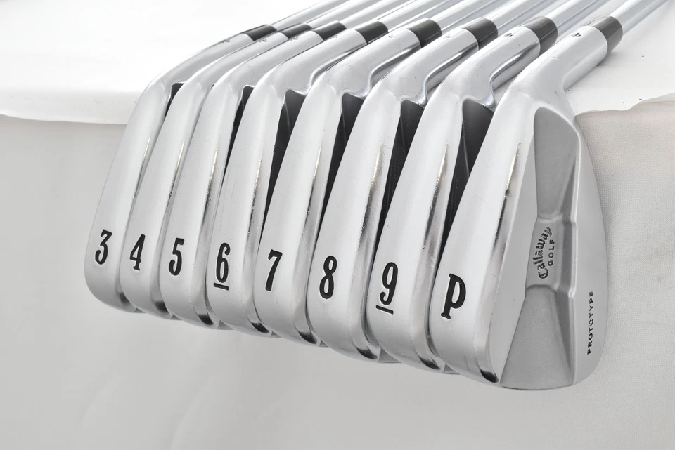 8Pcs Callaway X Prototype Iron Set 3-4-5-6-7-8-9-PW Menphis 10 Uniflex RH Irons - Image 2 of 4