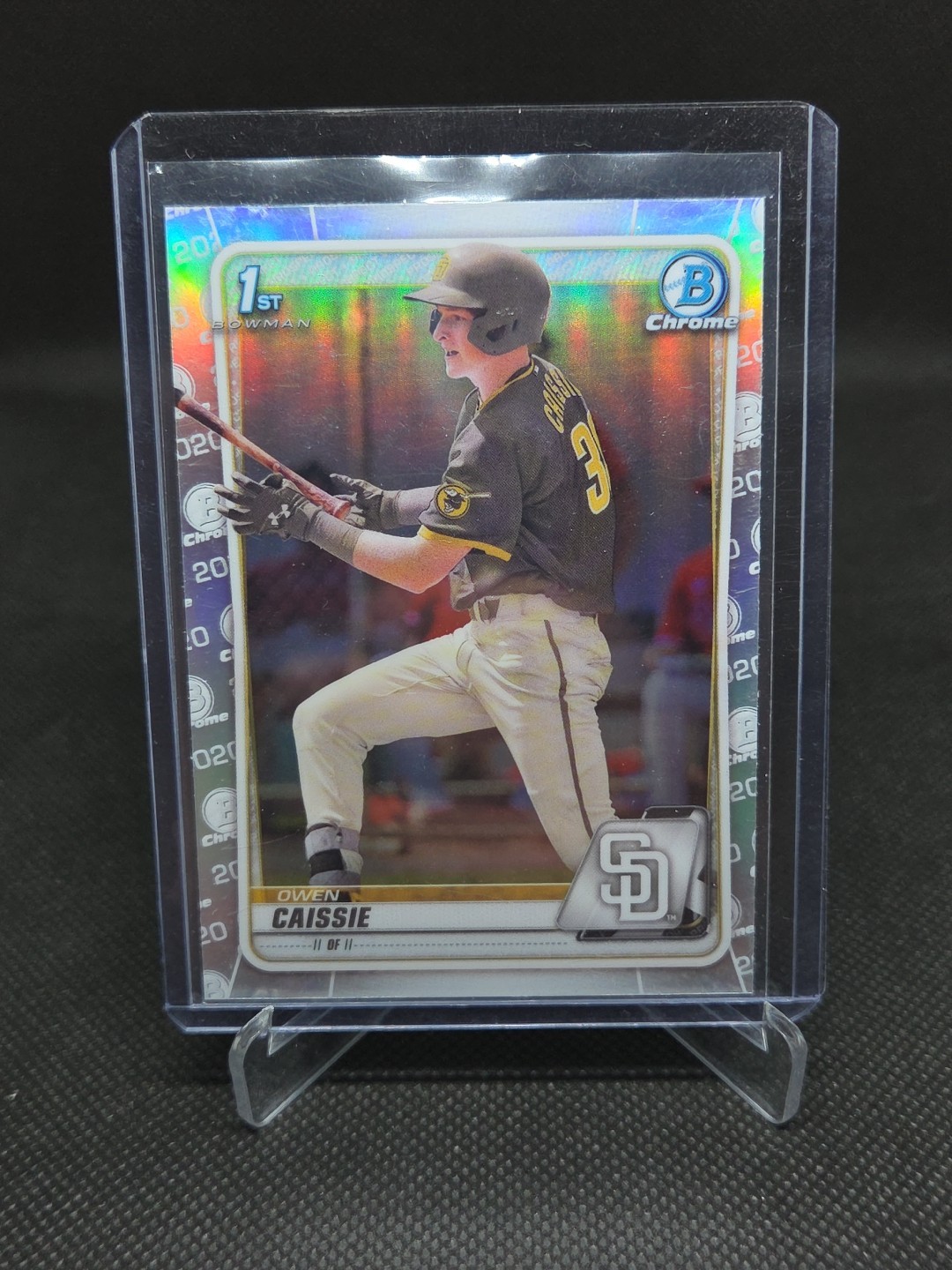 2020 Bowman Draft - Bowman 1st Chrome Owen Caissie #BD-49 Refractor (RC)