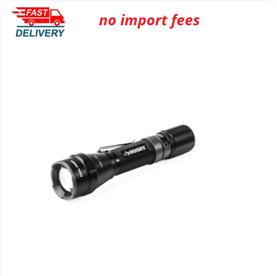 #ad #ad Husky 1800 Lumens Dual Power LED Rechargeable Tactical Focusing Flashlight $34.50