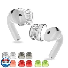 [5 Pairs] Ear Tips Cover for AirPods 4 Earbuds (2024), Soft Silicone Earbuds 