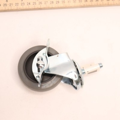 Medium-Duty Swivel Stem Mount Caster 3'' with Brake 1002152386