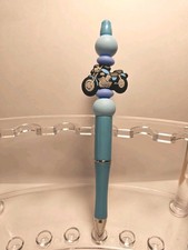 Silicone Beadable Pen Black Blue Motorcycle Focal Extra Black Ink Cartridge
