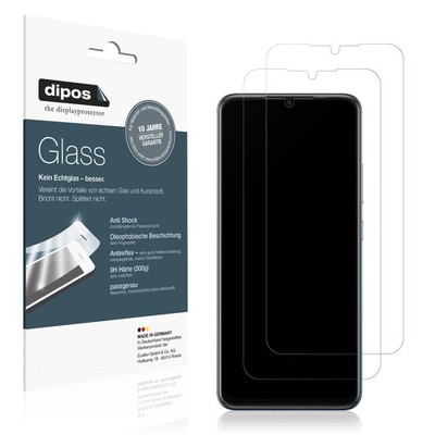 2x Schutzfolie für Infinix Smart 7 Plus matt - Anti-Shock 9H Folie dipos Glass
