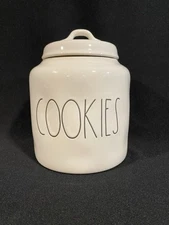 Rae Dunn COOKIES 🍪 Cookie Jar Canister Artisan Collection By Magenta
