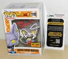 FUNKO POP SIGNED BEERUS #1110 JSA CERT EXCLUSIVE FIGURE JASON DOUGLAS DRAGONBALL