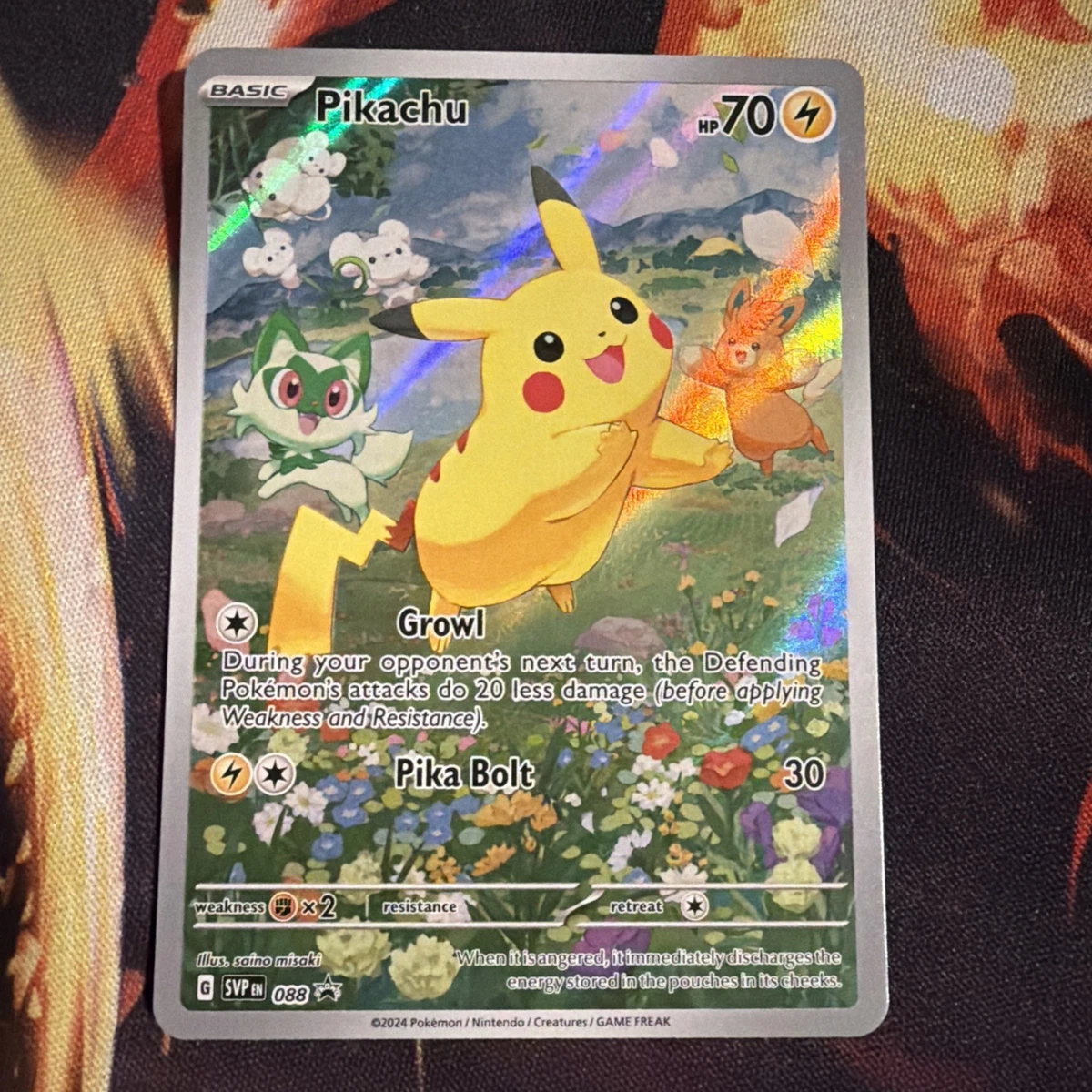 25+ Pikachu 088 Sv: Scarlet & Violet Promo Cards for sale