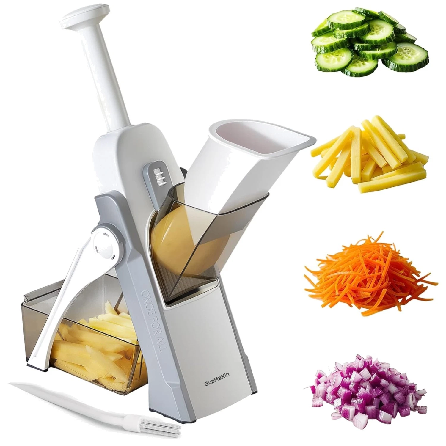 Adjustable Mandoline Slicer - Safe Cooking Companion