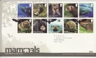 GB Stamps First Day Cover Action for Species Mammals, whale, Otter, bat SHS 2010