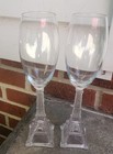 2 Vintage Home Essentials Eiffel Tower Champagne/Wine Glasses. 9.75" Tall — photo 4