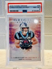 2020 Panini Origins Christian McCaffrey Origin Stories #96 SSP Panthers RARE