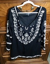NWT Lulu’s Lined L/S Top Or Dress Size M - Beautiful -