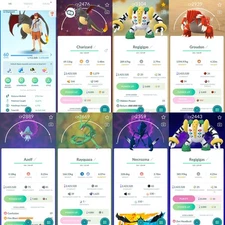 Pokémon Acc Go - Lvl60 - 102 Shiny - 180 Legendary
