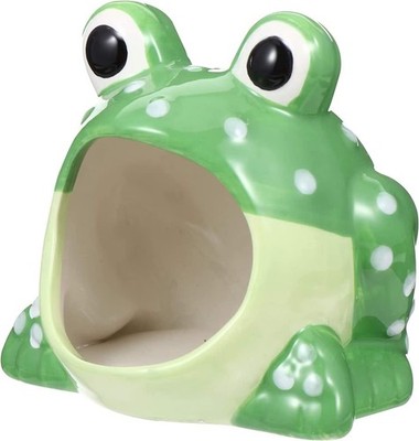 Kleintier Haustier Keramik Hamster Nest Frosch Form Cartoon Design Sommer Winter
