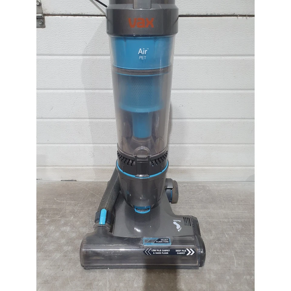 Vax Air Pet U87-MA-Pe Upright Vacuum Cleaner Grey & Blue Corded 820W Bagless - Image 2 of 4