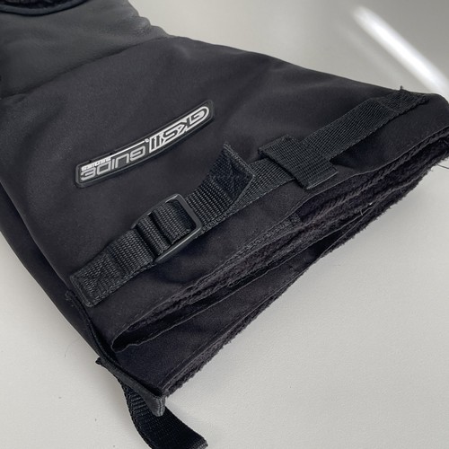 GKS Ganka Mitts Deerskin Detachable Fleece Heatlocker Liner Nylon Boa - Foto 5 di 11
