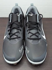 Nike Air Force Zoom Trout 9 Pro Baseball Cleats Mens Size 15 Black FB2907-001