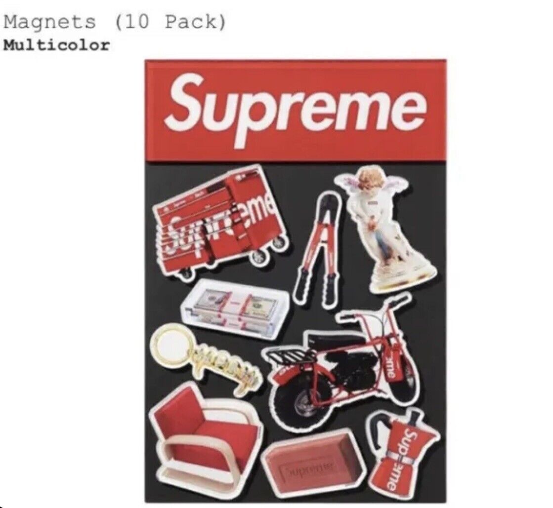 Supreme Magnets Multicolor 10 pack | eBay