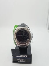 Casio MWD100H-1BV, 10 Year Battery Watch, 100 Meter WR, Black Resin, 5 Alarms