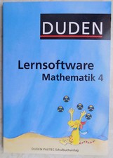 Duden Lernsoftware Mathematik 4 für Mathematikunterricht 4Klasse 9783898189545