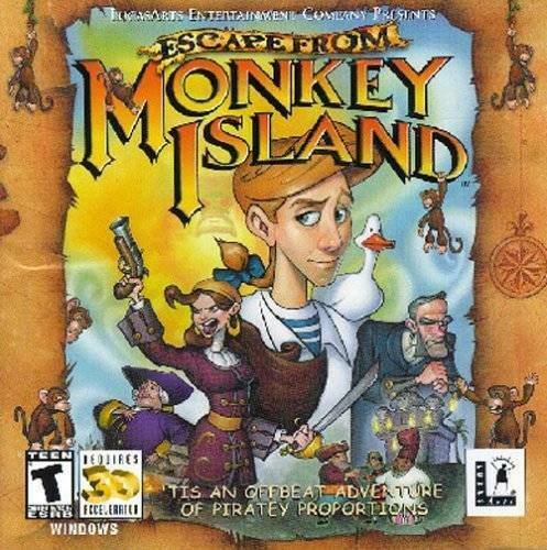 ESCAPE FROM MONKEY ISLAND 北米版 PS2