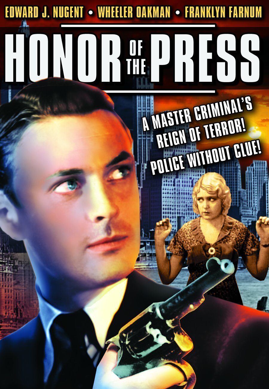 Honor of the Press (DVD) Edward J. Nugent Rita LaRoy Wheeler Oakman