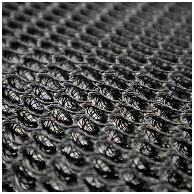 Ch.Cabanski Abstandsgewirke 10mm-Air Mesh-Matratzenunterlage-Black | 140cmx200cm