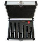 6 Pc 5/8' Shank Indexable Boring Bar Set Free Tcmt Insert Bore Lathe Tooling
