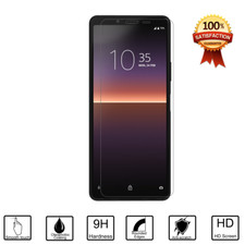 Premium Real Tempered Glass Film Screen Protector Saver For Sony Xperia 10 II