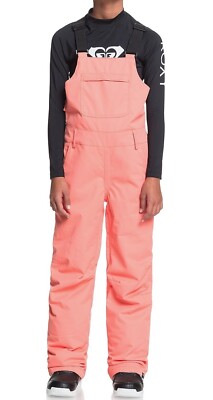 ROXY Snow NON STOP BIB Girls' Pants - MHF0 - Size 12/L - NWT
