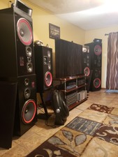 Cerwin Vega -pair Of Se-380, Re-38, D-7, E-712