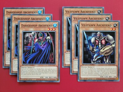 Yugioh Chess Archfiend Deck 42 Card Anime GX Titan Terrorking Pandemonium  Budget | eBay