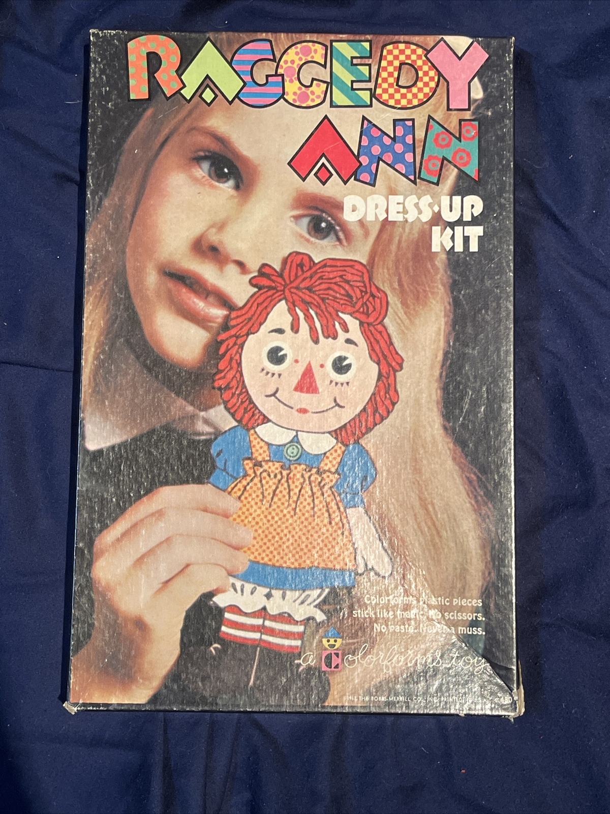1967 Colorforms RAGGEDY ANN DRESSUP KIT A Colorforms Toy eBay