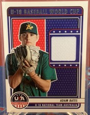 2023 Panini Stars & Stripes Adam Bates Jersey Relic Australia Baseball