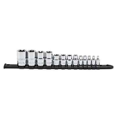 Husky 1/4 in.,3/8 in.,1/2 in. E-Torx Socket Set (13-Pieces)