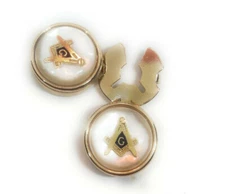 MASONIC BUTTON COVERS