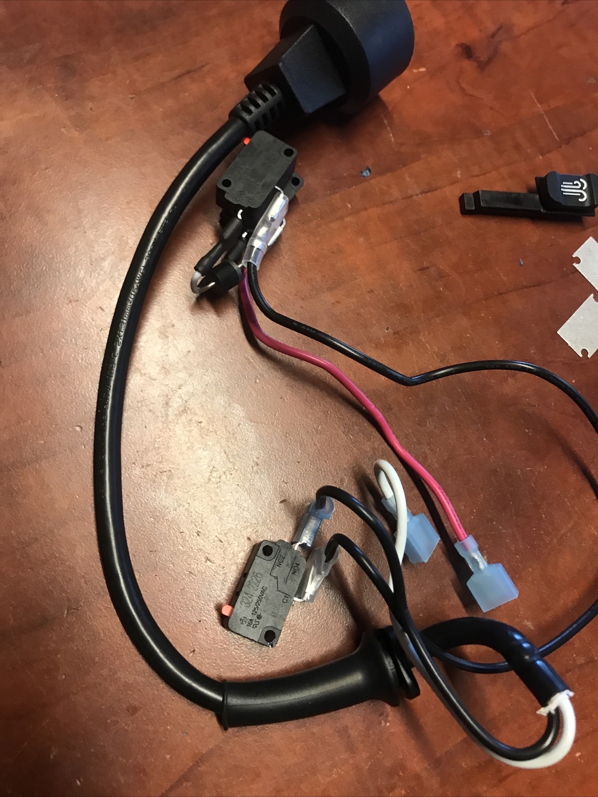 New OEM Parts Power Cord Switch Assy For Black&Decker BEBL7000 Corded Blower/Vac