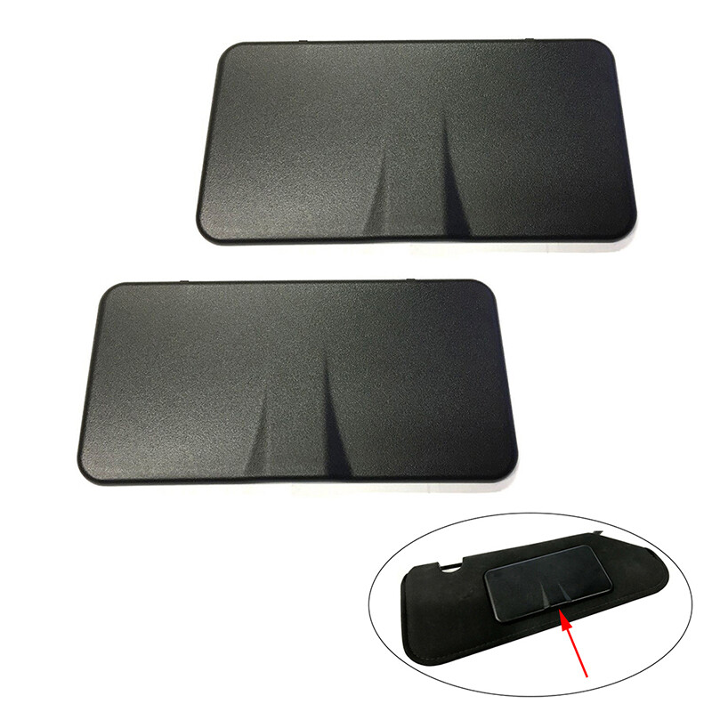 2X Sun Shade Visor Lid Vanity Mirror Cover For Chevrolet Corvette C6 20052013 eBay